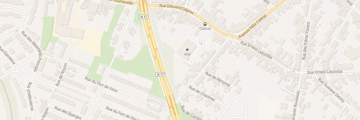 Plan du 14 Rue Paul Daumont à Avion