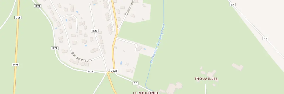 Plan du 5859 Che de Maquefabes à Laissac-Sévérac l’Église