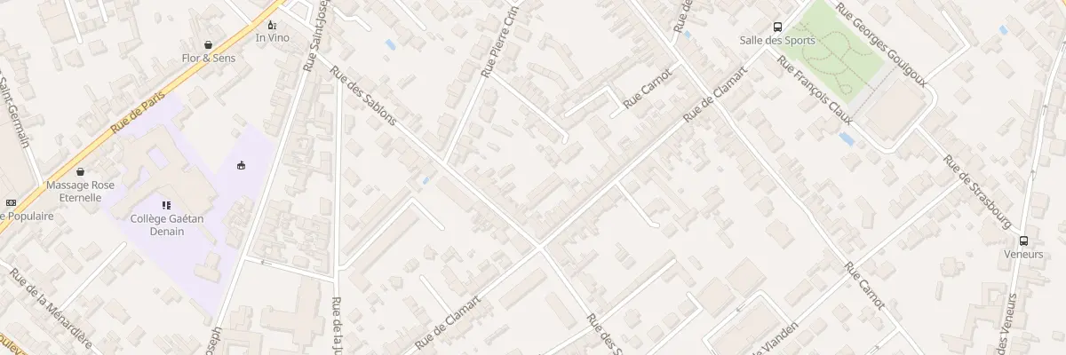 Plan du 17 Rue des Sablons à Compiègne