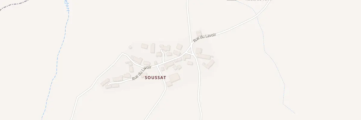 Plan du 5137 Soussat à Orcival