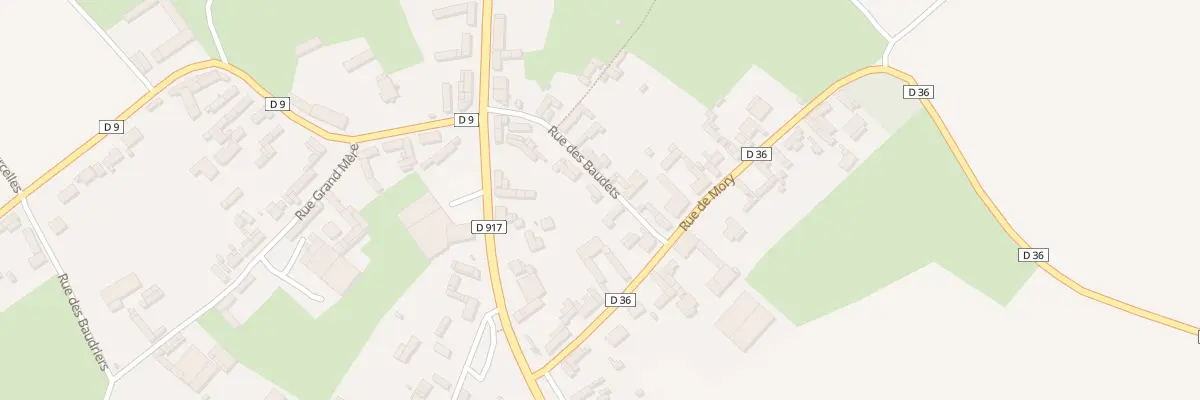 Plan du 4 Rue des Baudets à Ervillers