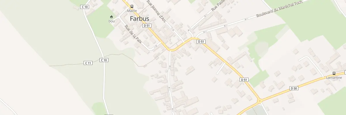 Plan du 1 Rue du Huit Mai à Farbus