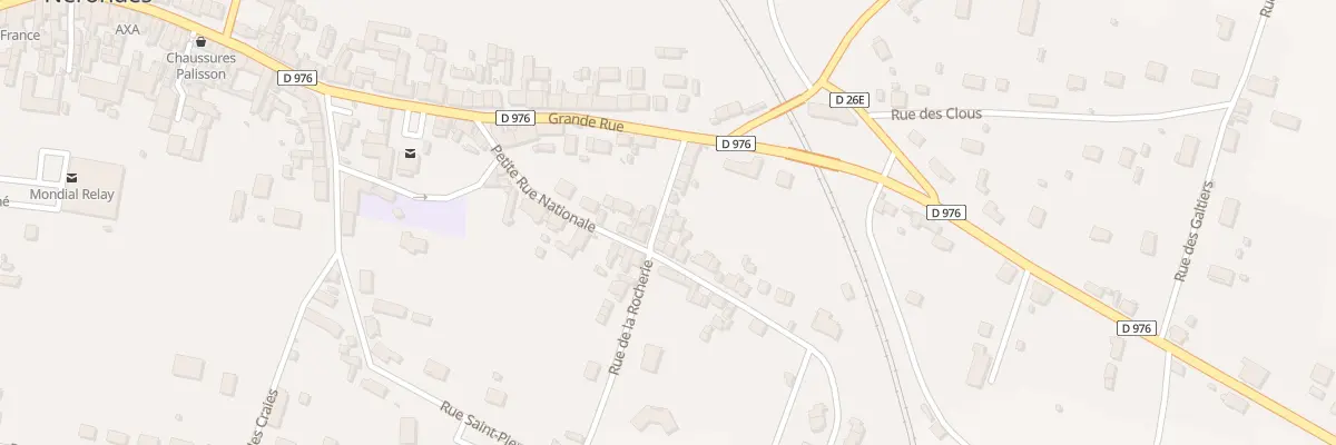 Plan du 7 Rue Jean Jacques Ragon à Nérondes