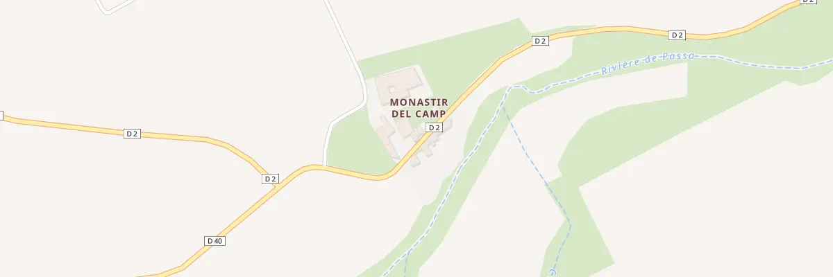 Plan du 187 Monastir Del Camp à Passa