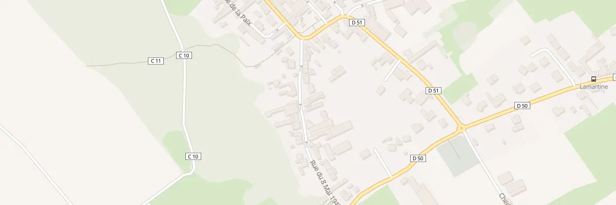 Plan du 11 Rue du Huit Mai à Farbus