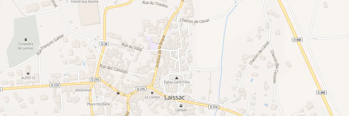 Plan du 6 Rle du Barry de l’Hom à Laissac-Sévérac l’Église