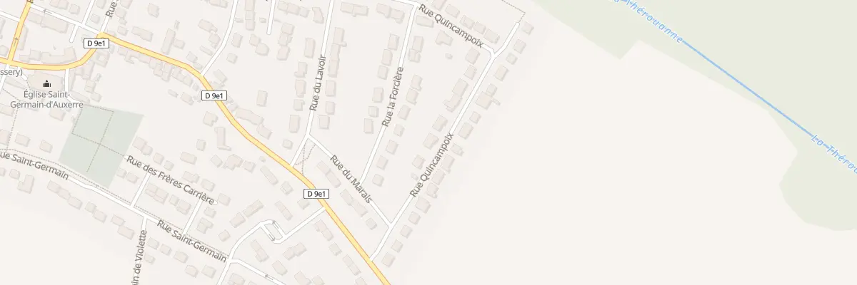Plan du 3 Rue Quincampoix à Oissery