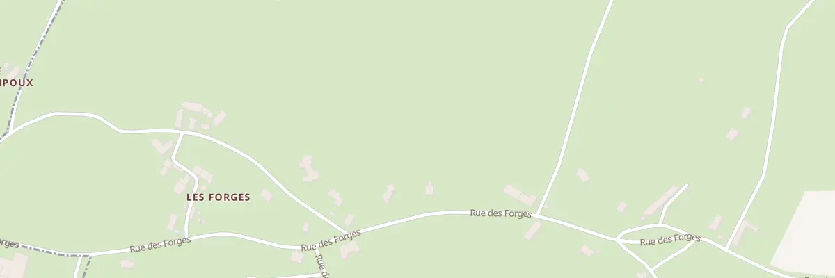 Plan du 88 Rue des Forges à Saint-Éloy-les-Mines