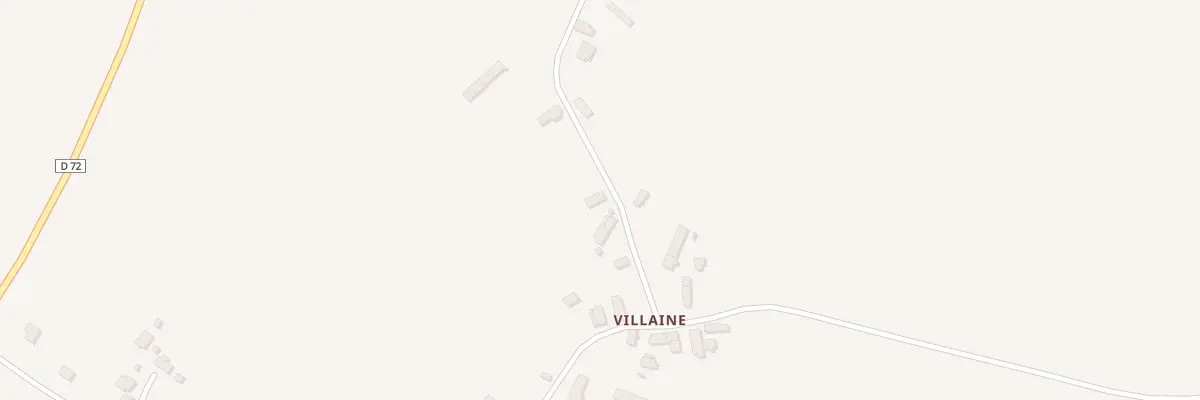 Plan du 10 Villaine à Couy