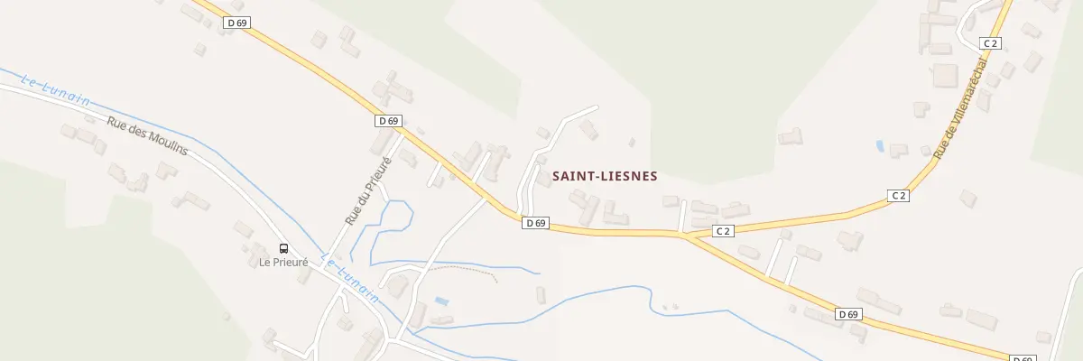 Plan du 20 Rue de Lorrez-le-Bocage à Nanteau-sur-Lunain