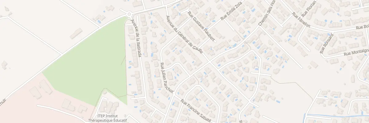 Plan du 6 Rue Roger Roquefort à Toulouges