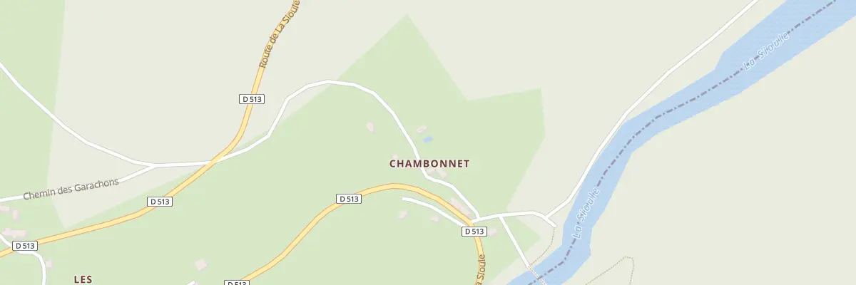 Plan du 5155 Chambonnet à Sauret-Besserve