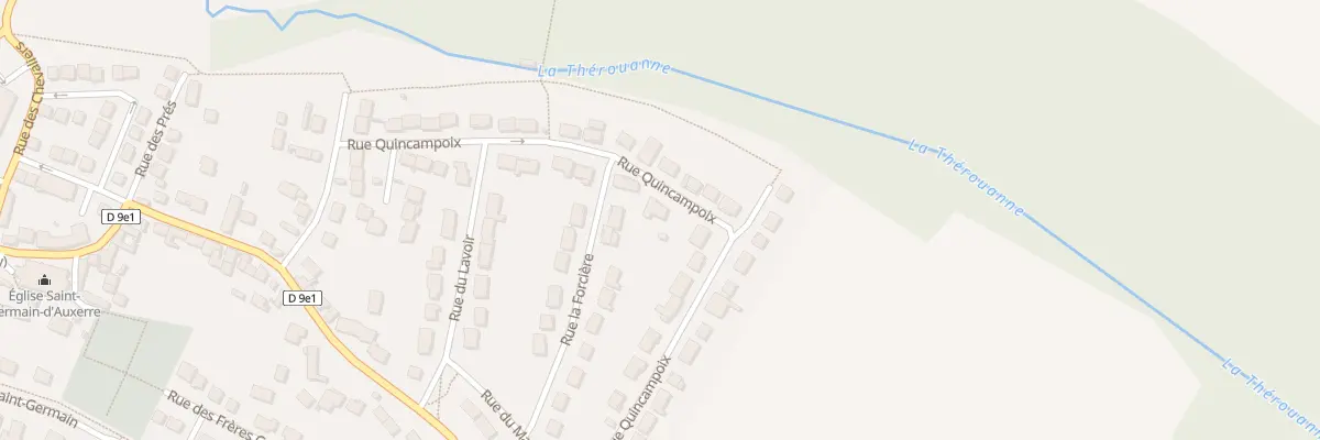 Plan du 15 Rue Quincampoix à Oissery