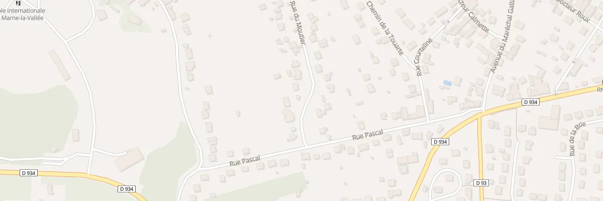 Plan du 7 Rue du Moutier à Montry