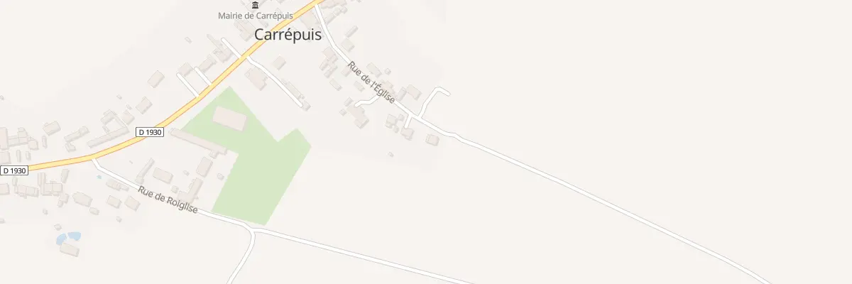 Plan du 17 Rue de l’Eglise à Carrépuis