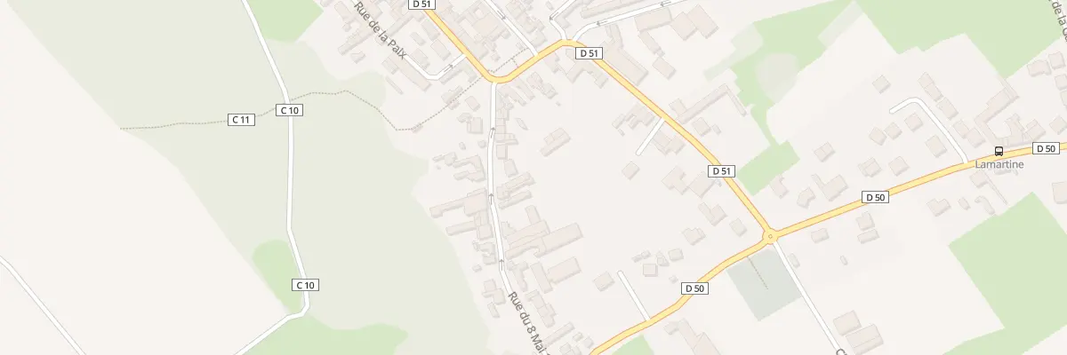 Plan du 11B Rue du Huit Mai à Farbus