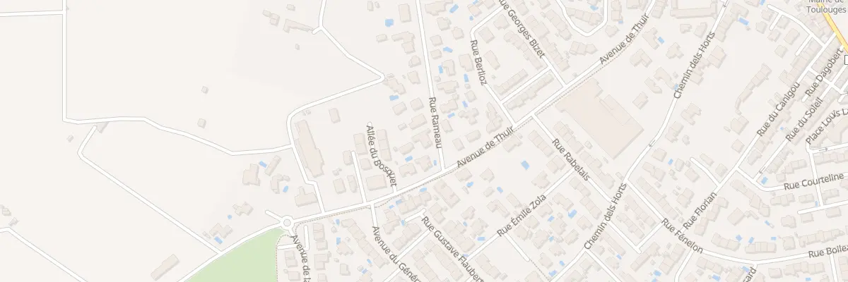 Plan du 7 Rue Rameau à Toulouges