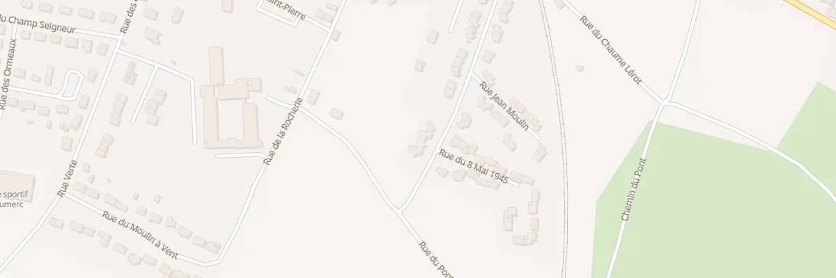 Plan du 18 Rue du Huit Mai 1945 à Nérondes