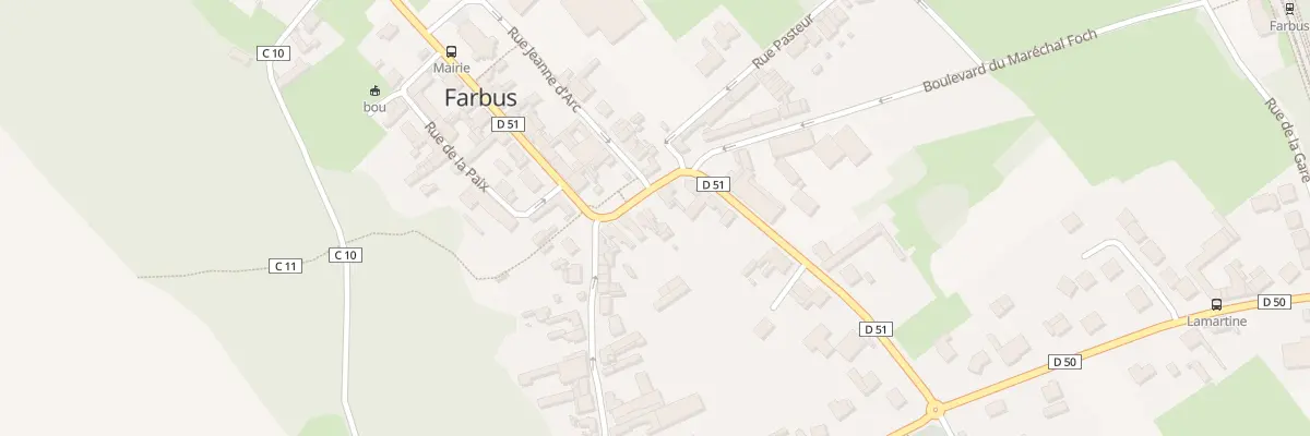 Plan du 8 Rue du Onze Novembre à Farbus