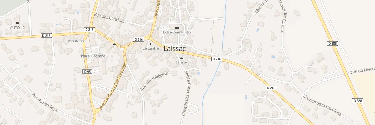 Plan du 7 Che de Maquefabes à Laissac-Sévérac l’Église