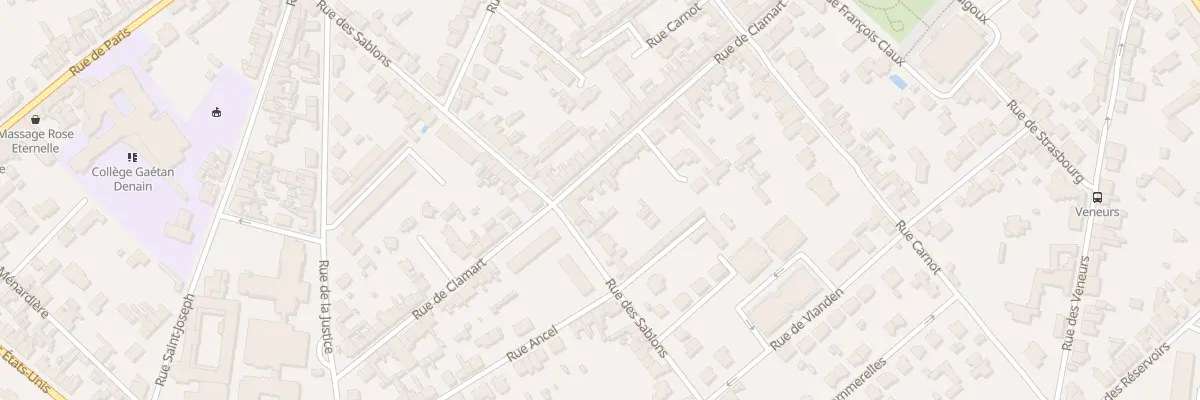 Plan du 53 Rue de Clamart à Compiègne