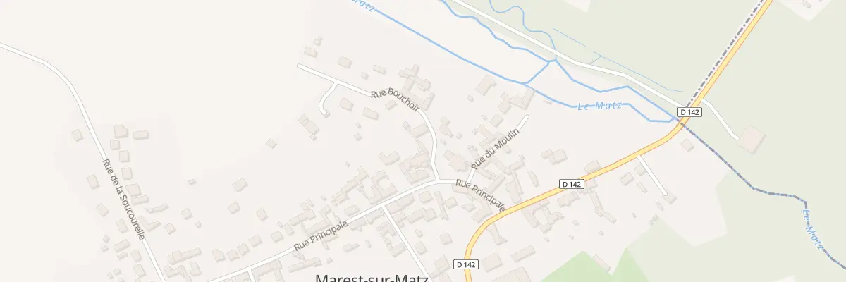 Plan du 3 Rue du Bouchoir à Marest-sur-Matz