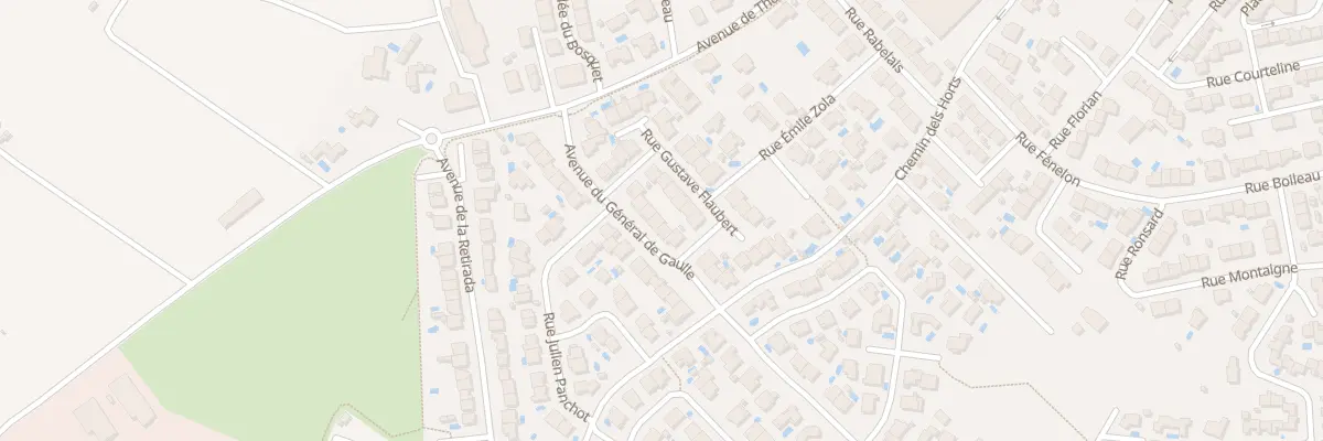 Plan du 11 Av de Gaulle à Toulouges