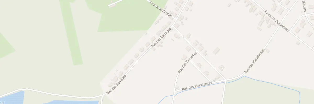 Plan du 7 Rue des Barrages à Saint-Éloy-les-Mines