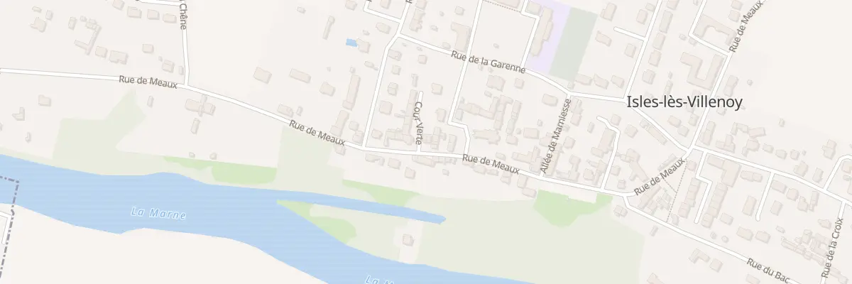 Plan du 51 Rue de Meaux à Isles-lès-Villenoy