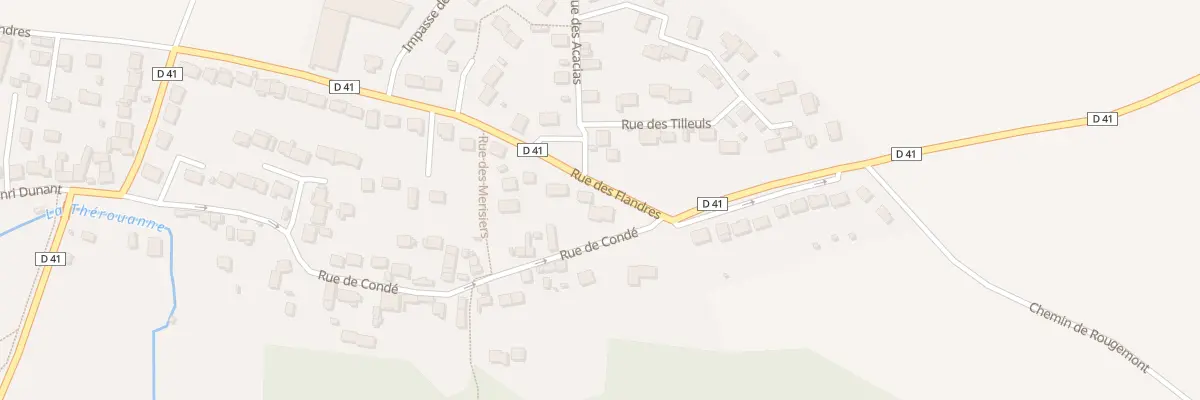 Plan du 52 Rue des Flandres à Oissery