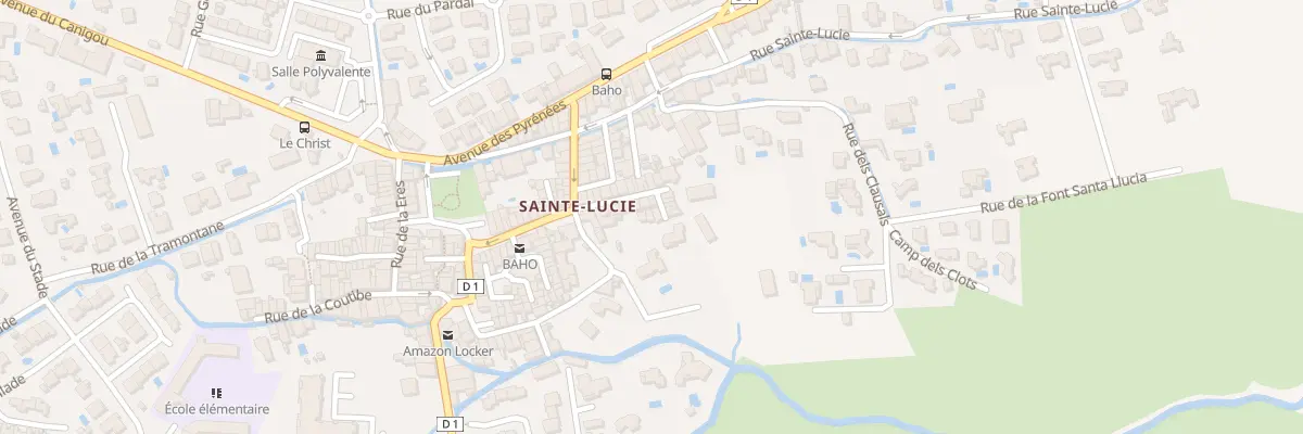 Plan du 23T Rue Neuve à Baho