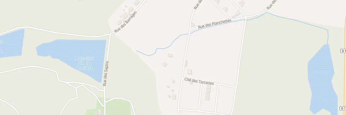 Plan du 9005 Rue des Terceries à Saint-Éloy-les-Mines