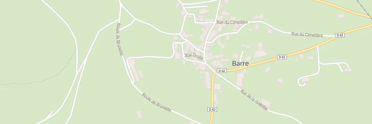 Plan du 60 Rue Charles Valette à Barre