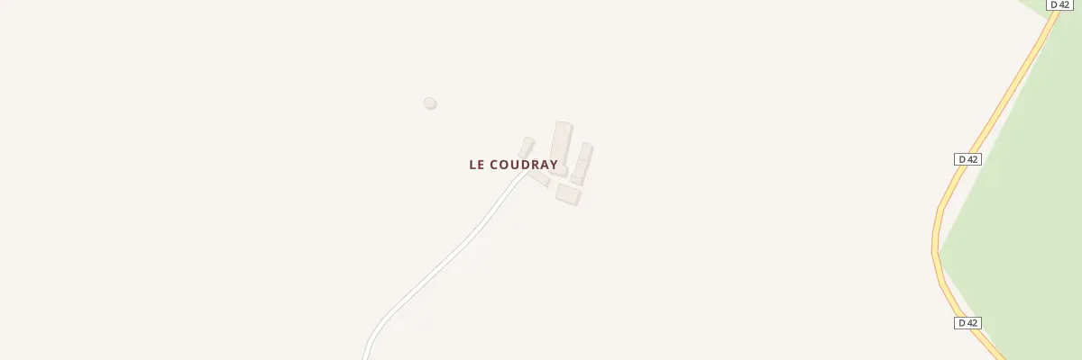 Plan du 50 Domaine du Coudray à Croisy
