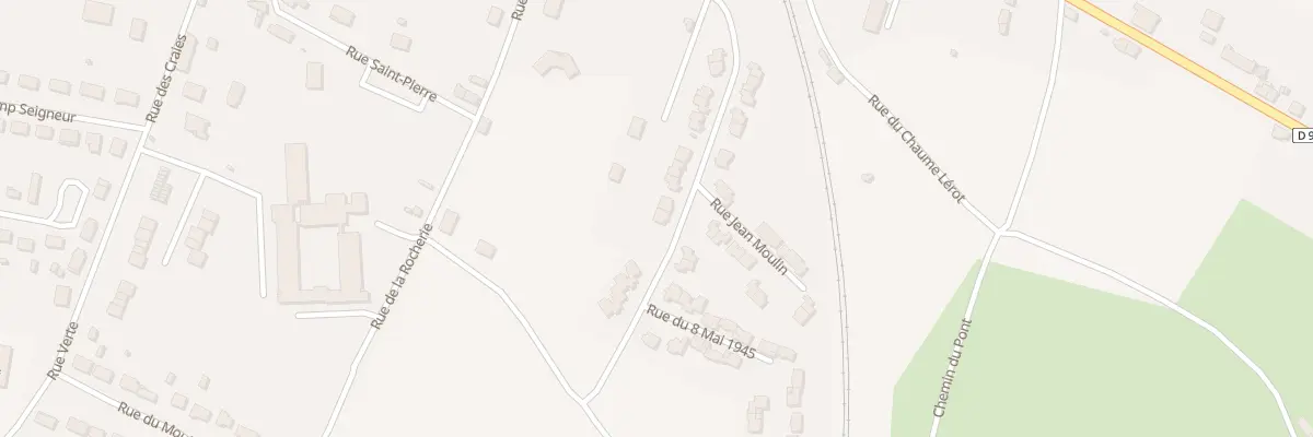 Plan du 23 Rue Jean Moulin à Nérondes