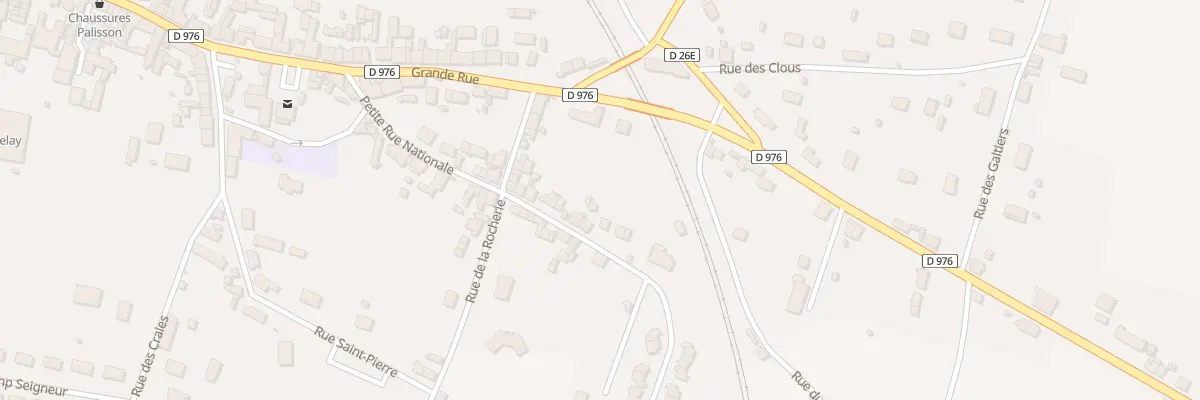 Plan du 29 Petite Rue Nationale à Nérondes