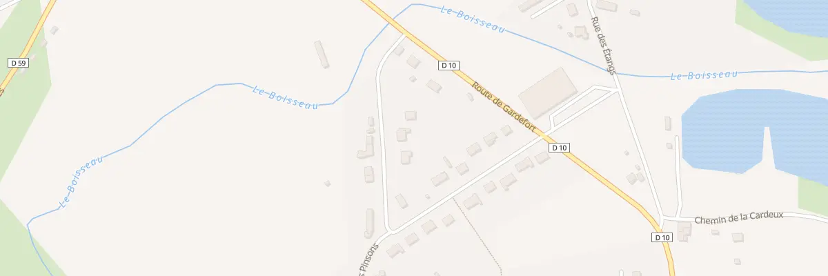 Plan du 16 Rue de l’Acacia à Vinon