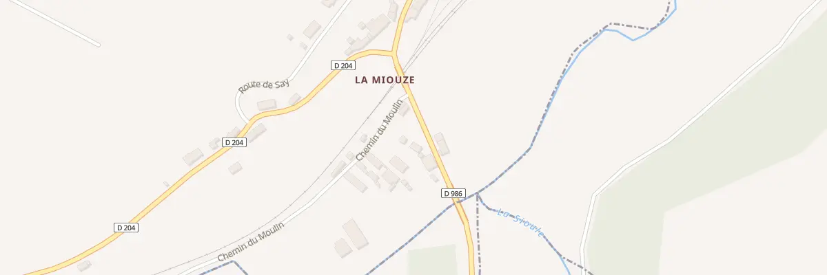Plan du 32 Rte du Sancy - La Miouze à Gelles