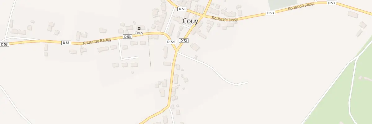 Plan du 10 Rue Claude Boussac à Couy