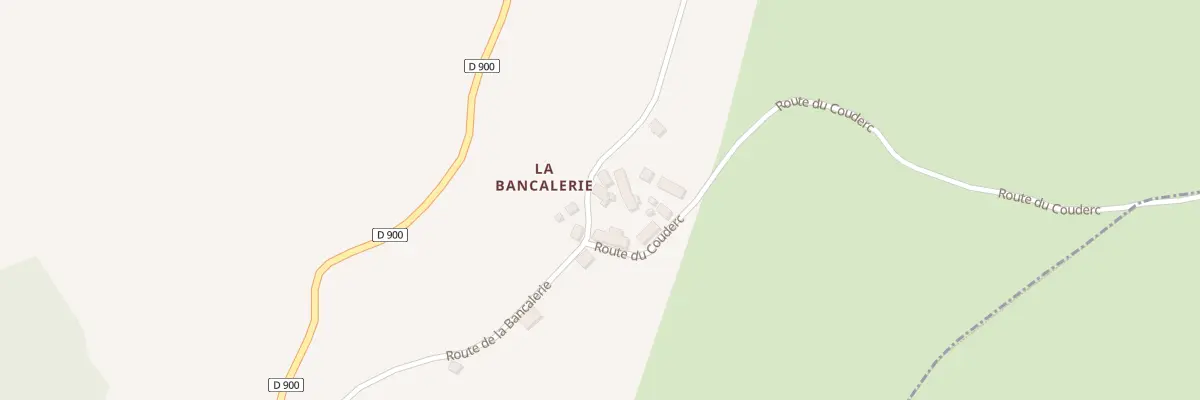 Plan du 5092 La Bancalerie à Cassuéjouls
