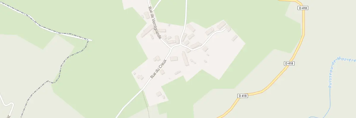 Plan du 5673 Les Rioux à Chapdes-Beaufort