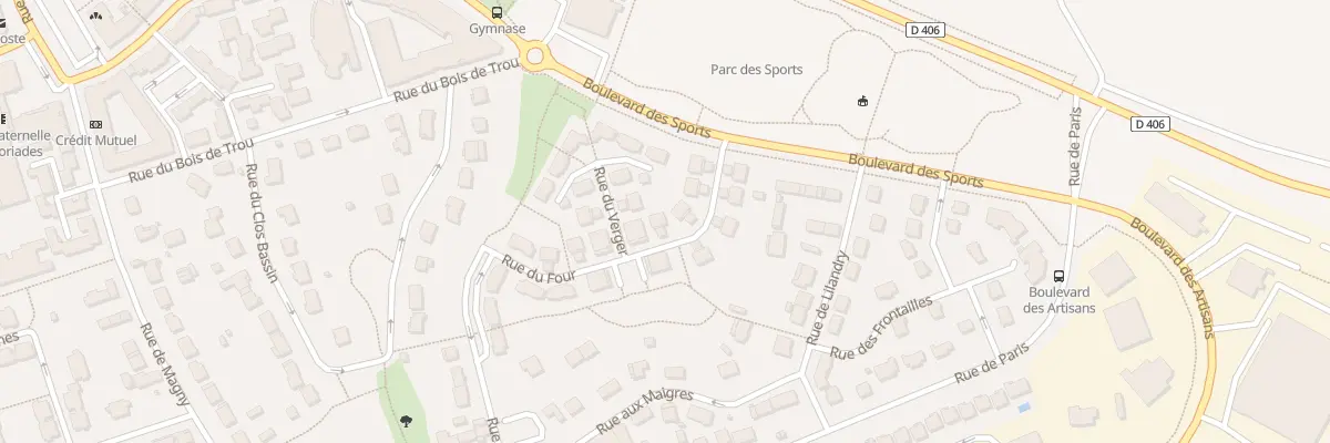 Plan du 35 Rue du Four à Bailly-Romainvilliers