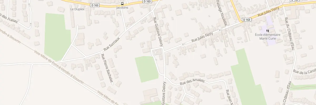 Plan du 5 Rue Gustave Delory à Douvrin