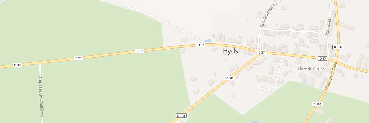 Plan du 19 Grande Rue à Hyds