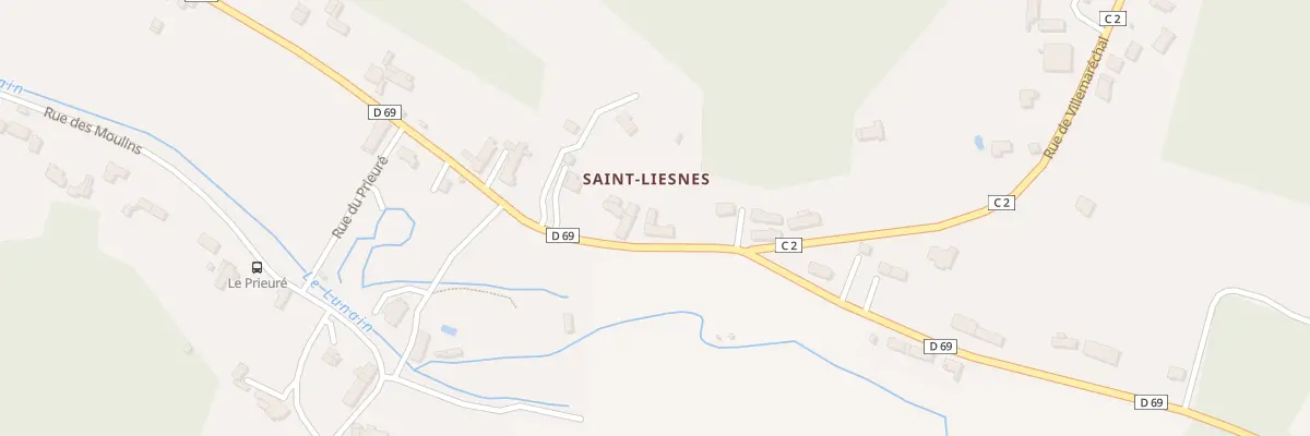 Plan du 16 Rue de Lorrez-le-Bocage à Nanteau-sur-Lunain