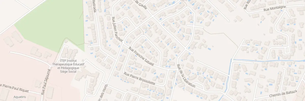 Plan du 3 Rue Jean Moulin à Toulouges