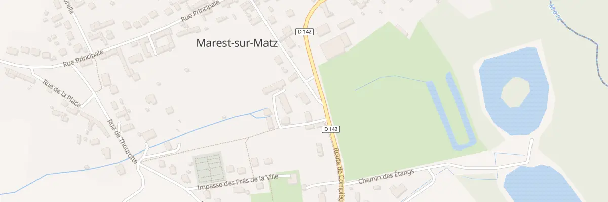 Plan du 14 Rue Maillard à Marest-sur-Matz