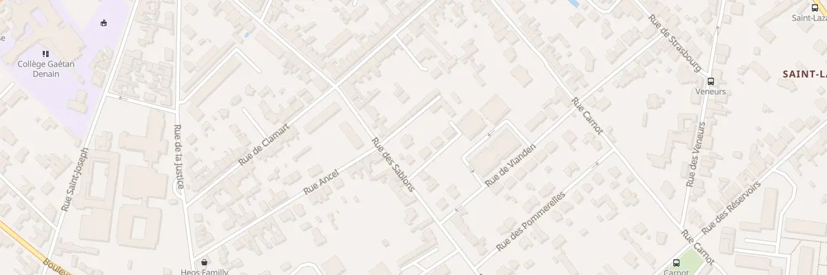 Plan du 35 Rue des Sablons à Compiègne