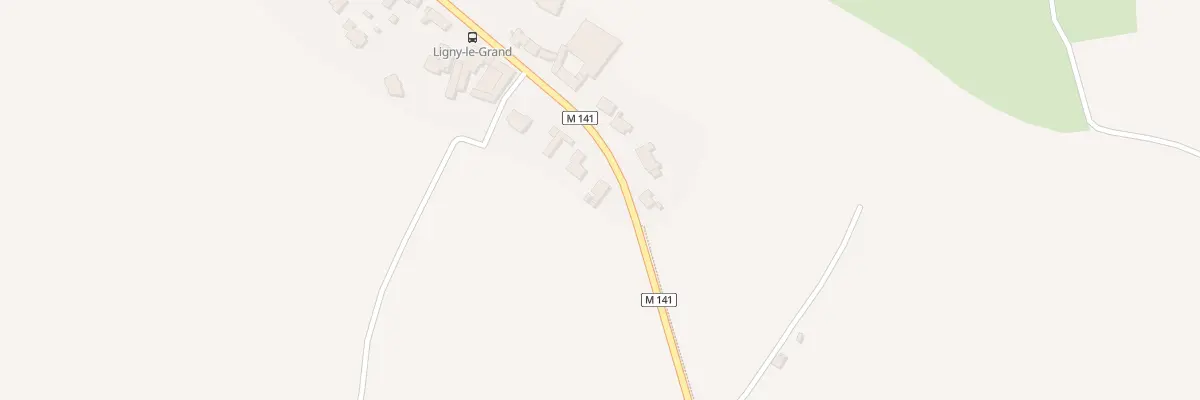 Plan du 1 Hameau de Ligny Le Grand à Illies