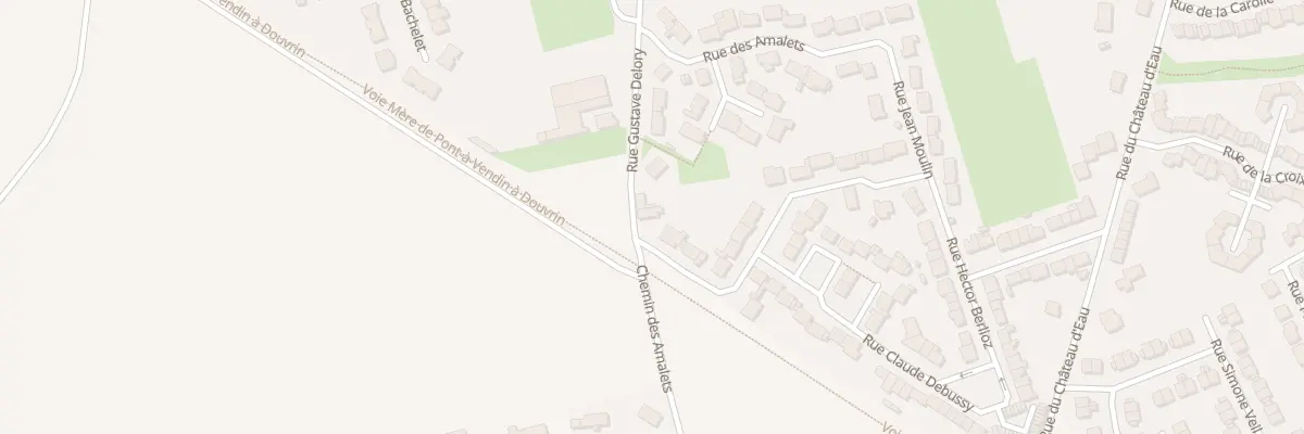 Plan du 18 Rue Gustave Delory à Douvrin